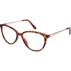 Farline Gafas de Lectura Mali Marrón Carey +1.00 1ud