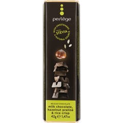 Perlège Chocolate con Leche Praliné Arroz Belga 1ud