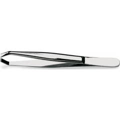 Bifor Pinza Cejas Punta Recta Gancho Acero Inoxidable 1ud