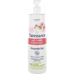 Natessance Latte organico per il corpo alla mandorla 400ml