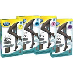 Scholl Light Legs Panty's 20 Denier Zwart Maat L