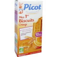 Galleta de naranja orgánica Picot Mes 1Ers B/20