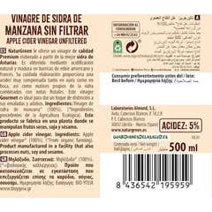 Naturgreen Apple Cider Vinegar Unfiltered Bio 500ml
