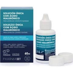 Soluzione singola da viaggio Pharmaset 60ml+ Porta-lenti