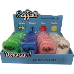 Sagyene Savon Feuille Rose 30 Unità