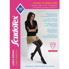 Scudotex 140 medias de lujo 4 negro 1ud