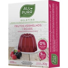 All Pura Gelatina ai Frutti Rossi di Stevia 30g