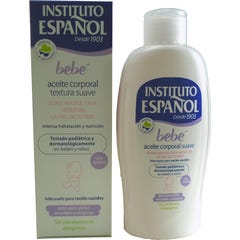 Espanhol Instituto Bebe Soft Body Oil Pele Sensível Sem