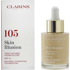 Clarins Skin Illusion Moisturizing Base 105 Nude 30ml