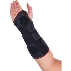 Orliman polso polsino Palm Splint S / Inch sinistra nero Mf-52 T1 1 pz