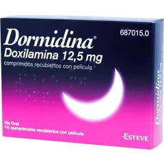 Dormidina 12.5mg 14comp