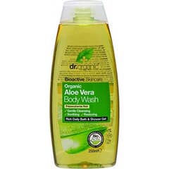 DR ORGANIC ALOE BODY WASH250ML