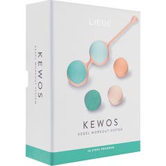 Liebe Kewos Set Bolas Chinas Durazno Menta