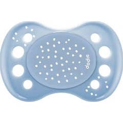 Dodie Chupete Anatómico Silicona 0-6 M Azul Nº94