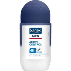 Sanex Deodorant Roll-On 50 ml. Men Active Control 48H. Sanex Deodorant Roll-On 50 ml. Men Active Control 48H.