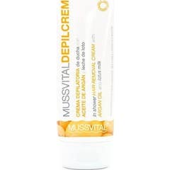 Mussvital Depilcrem Douche arganolie en lotusmelk 200ml