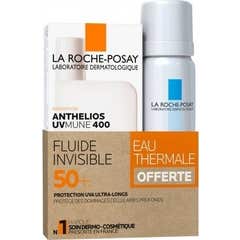 La Roche-Posay Anthelios UVMUNE 400 Fluido Invisible SPF50+ Con Perfume 50ml + Agua Termal 50ml