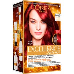 L'Oreal Set Excellence Intensive Tint 666 Intensives Scharlachrot