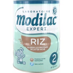 Modilac Expert Riz Lait 2eme Age 800g