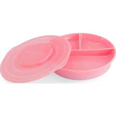 Twistshake opdelt tallerken +6 måneder Pink 1 stk Twistshake opdelt tallerken +6 måneder Pink 1 stk