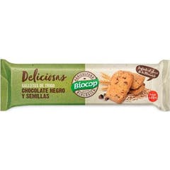 Biocop Black Choco Delicious Biscuit Choco Black.Seeds 140g