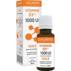 D.Plants Vitamina D3++ 1000 Olio Ui 20ml