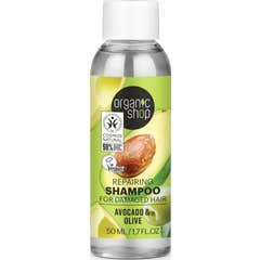 Organic Shop Repairing Shampoo Damaged Hair Avocado & Olive 50ml