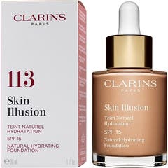 Clarins Skin Illusion Base Spf15 113 Chestnut 30ml