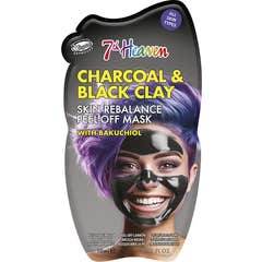 7th Heaven Charcoal & Black Clay Mascarilla Peel-Off 10 ml