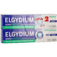 Elgydium Sensiprotect Zahnpasta für empfindliche Zähne 2x75 ml