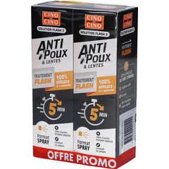 Cinq Sur Cinq Flash Oplossing Luis & Neten 5 min 2x150 ml