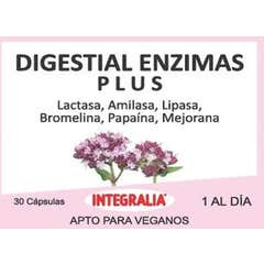Integralia Digestial Enzymer Plus 30 kapsler Integralia Digestial Enzymer Plus 30 kapsler