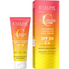 Eveline Cosmetics Vitamin C 3x Action Gesichtscreme Spf50 30 ml