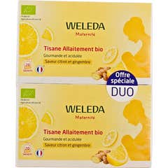 Weleda Infusión Lactancia Bio Limón Jengibre 2x20 Sobres