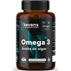 Sevens Nutrition Omega 3 Vegetal Aceite de Algas 60 perlas