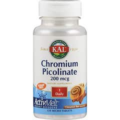 Kal Quality Chromium Gtf 200mcg 100caps