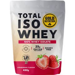Gold Nutrition Total Iso Whey Fresa 450 g