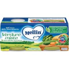 Mellin-Omo Verd Mixta 2x80 g