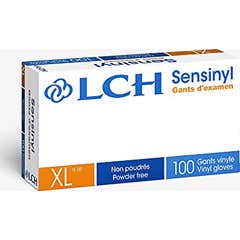 Guante de vinilo sin Sensinyl P/N 9/10