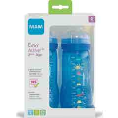 Mam Biberón Easy Active Niño Flujo 2x330ml