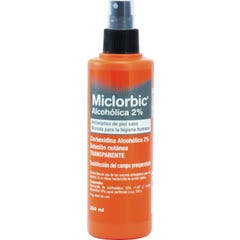 Miclorbic Chlorhexidin 2% alkoholische Lösung Transparentes Spray 250ml