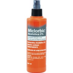 Miclorbic Chlorhexidine 2% Alcoholic Clear Solution Spray 250ml