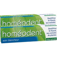 Homeodent Tandpasta Whitening Care Chlorofyl 2x75ml