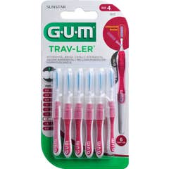 GUM® interdental brush proxabrush trip 6pcs