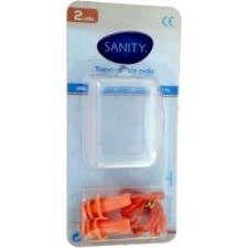 Sanity tapones oódo silicona rógida 2uds