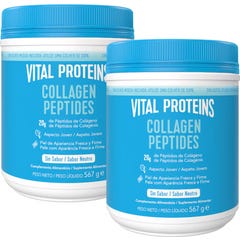 Vital Proteins Pack Collagen Peptides Péptidos de Colágeno Sin Sabor 2x567g Vital Proteins Pack Collagen Peptides Péptidos de Colágeno Sin Sabor 2x567g