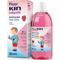 Kin Fluor Collutorio Bambini Fragola 500ml
