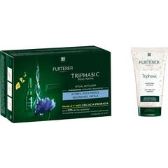 René Furterer Triphasic Reactional 12x5ml + Champú Anticaída 50ml