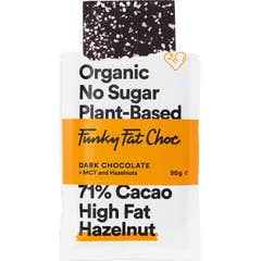 Funky Fat Foods Chocolate Keto con Avellanas 50g