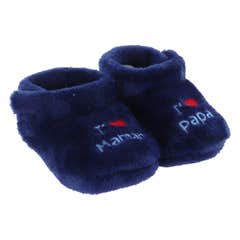 Babyoops Pantofola da Interno 6-12m Blu 1 Paio